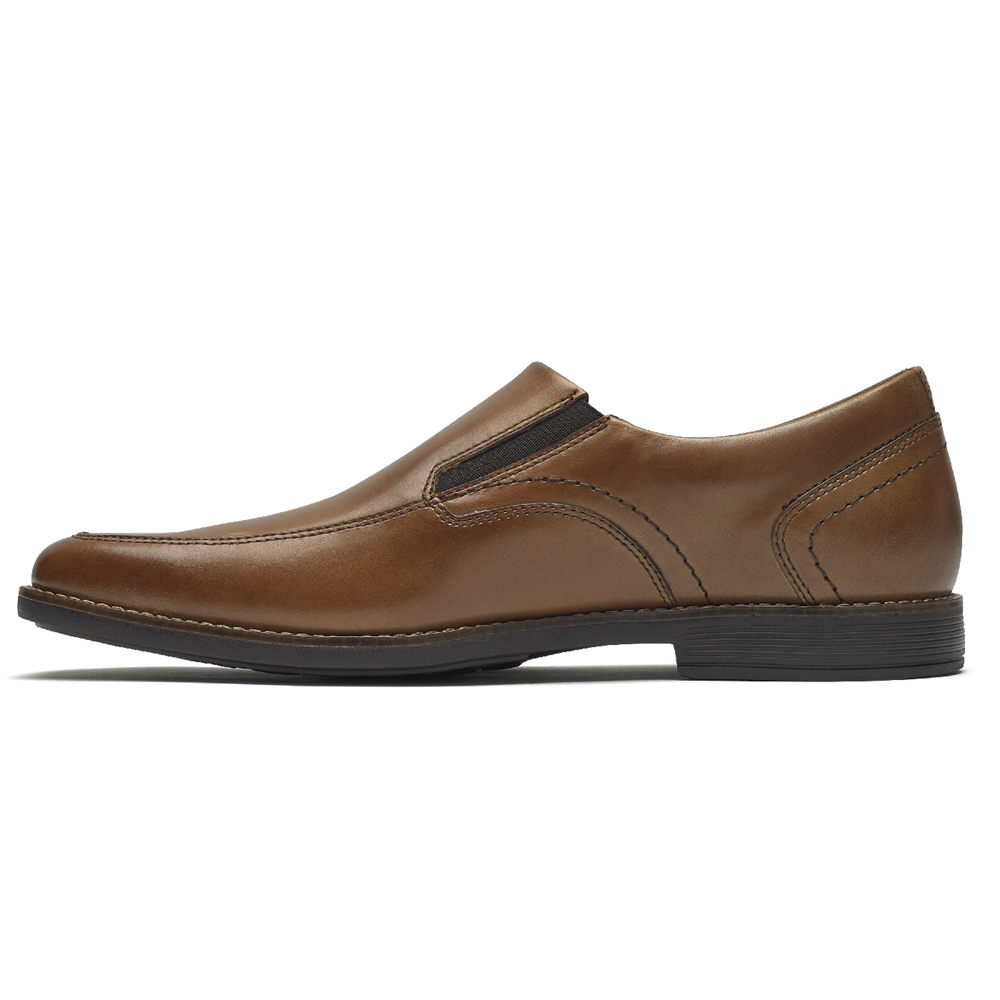 Rockport Slip-On For Mens Brown - Braylon - XS8625104